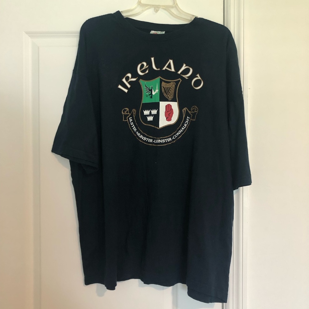 Ireland Shield Navy Blue Tee